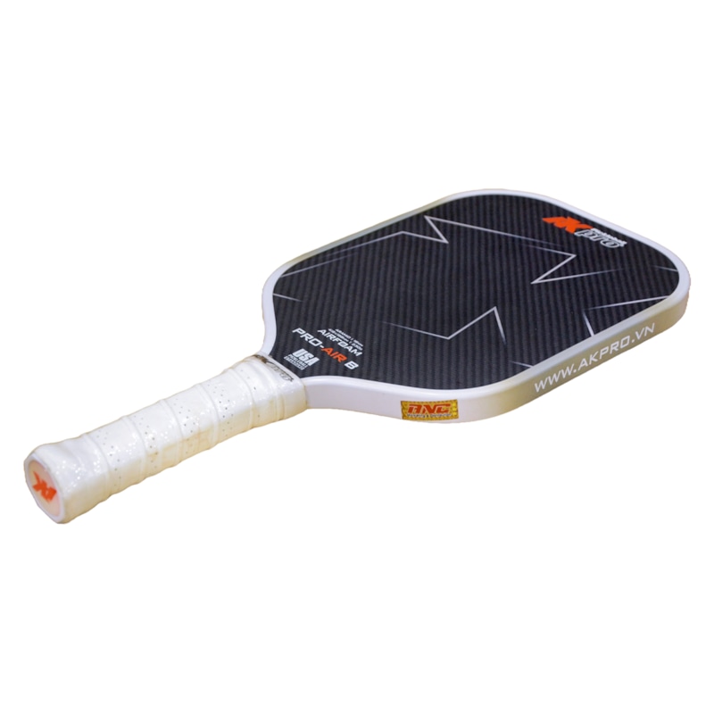 Vợt Pickleball Ak pro PRO-AIR B - 16mm - Màu Trắng