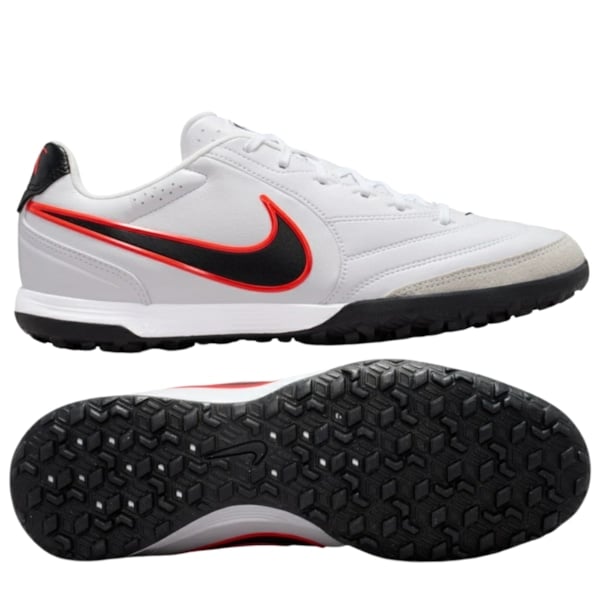 Nike Tiempo Ligera Pro TF - Trắng/Đỏ - IB4477-106