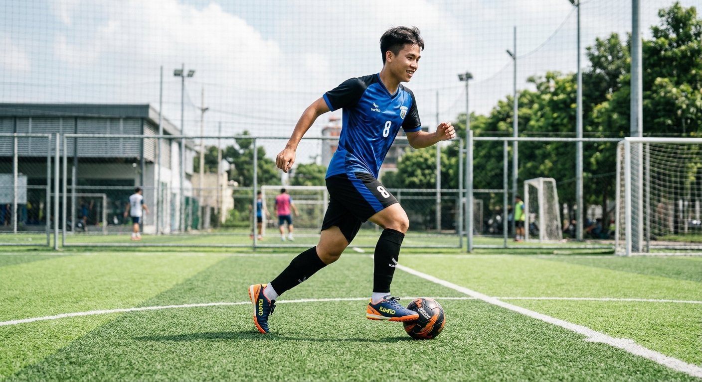 Giày đá banh Kamito và Zocker sân cỏ nhân tạo giá tốt cho người mới