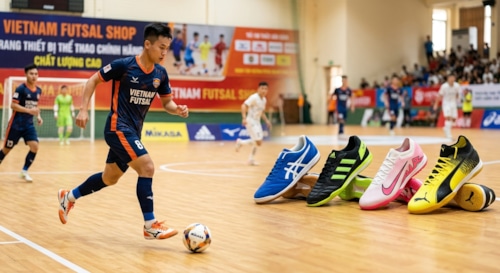 Top 5 Giày Futsal Tốt Nhất Tháng 4/2026: Lựa chọn hoàn hảo cho sân trong nhà