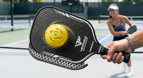 Khoa học đằng sau vợt Pickleball: Cấu tạo cốt lõi và mặt vợt ảnh hưởng đến kiểm soát bóng và độ xoáy tháng 4/2026