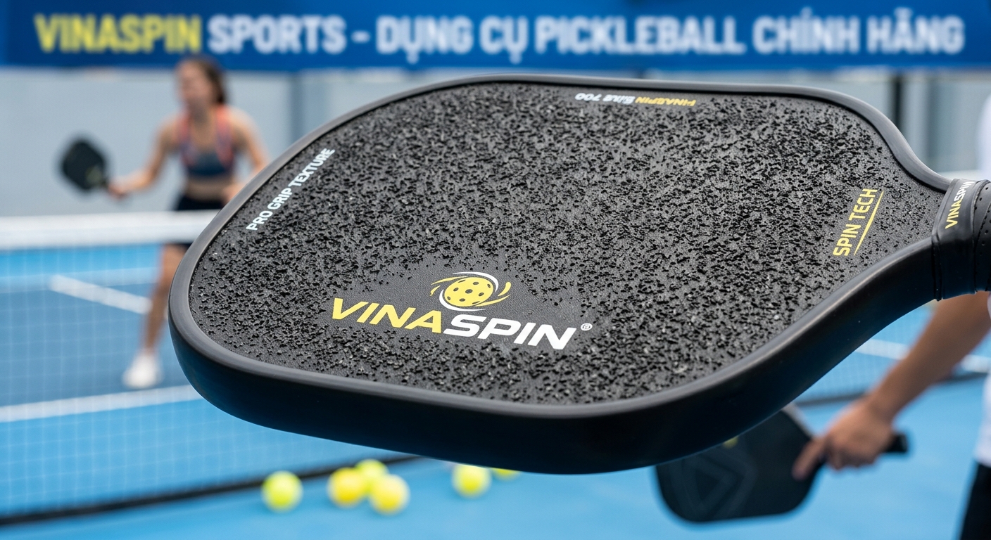 Bề mặt vợt pickleball sợi carbon