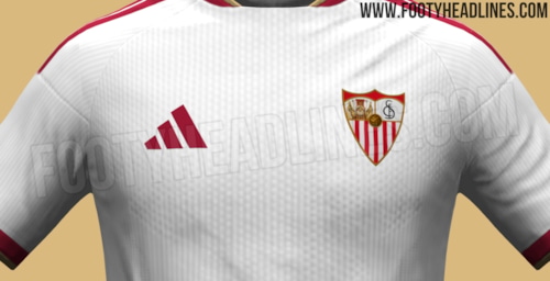 Rò rỉ áo đấu sân nhà Sevilla mùa giải 2026-2027: Vẫn chưa có nhà tài trợ chính