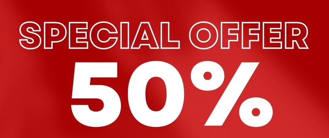 Sale 50% 🔥