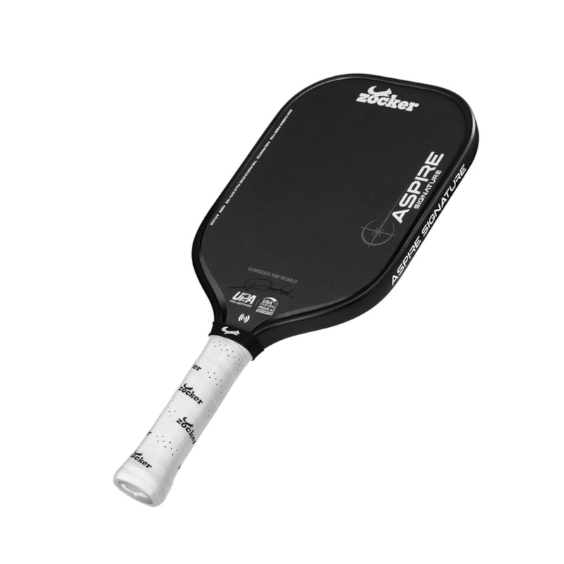Vợt Pickleball Zocker Aspire Signature - Màu Đen