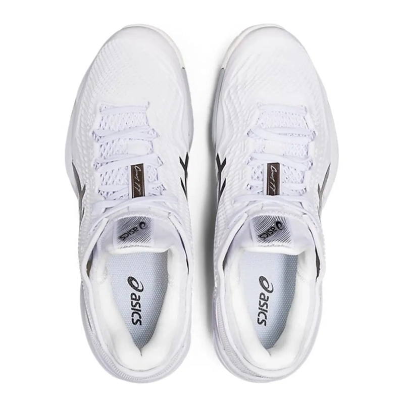 Giày Pickleball Asics Court FF 3 - 104A370-100 - Trắng/Đen