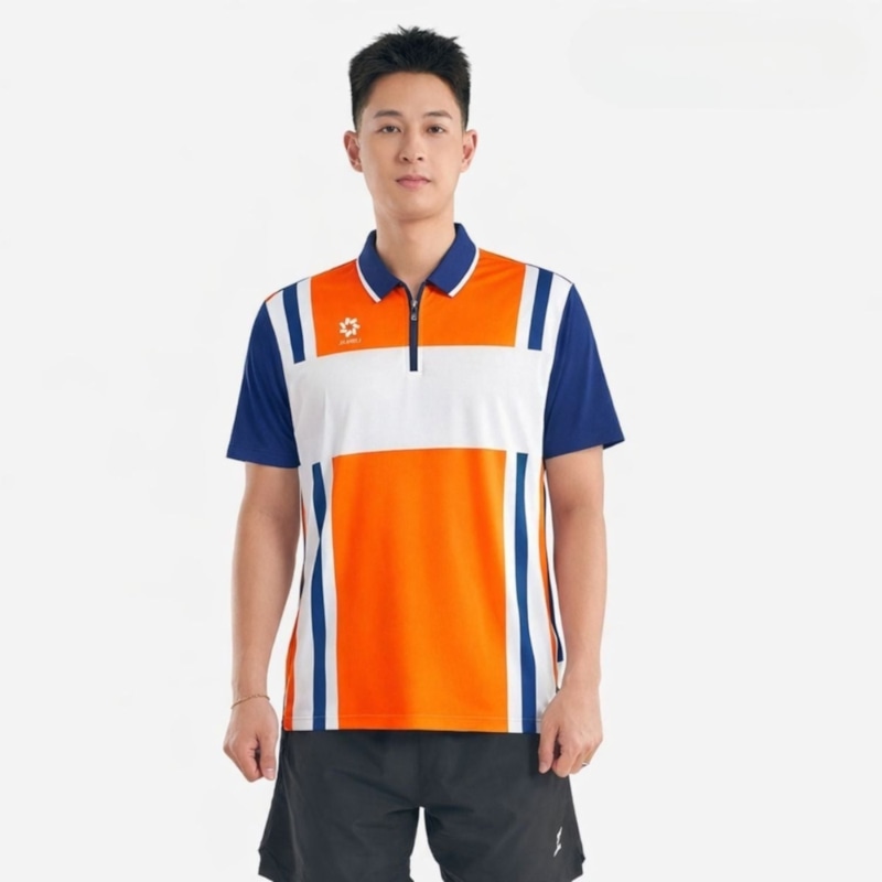 Áo Polo Jogarbola Kumho MJ-A4261 Màu Cam