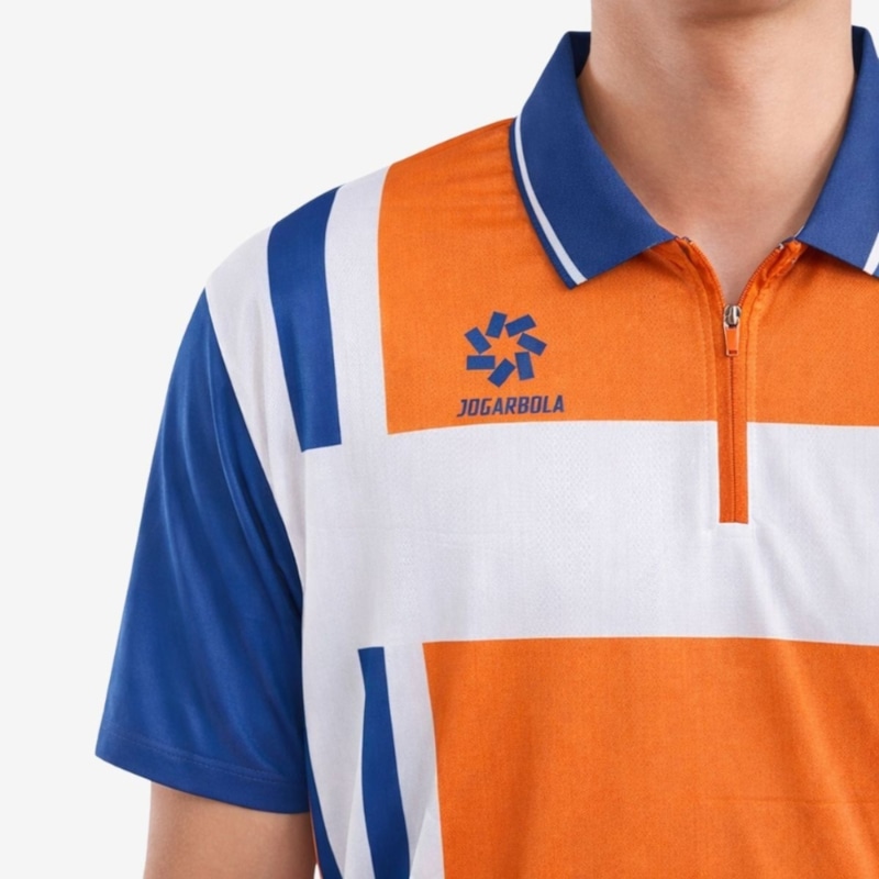 Áo Polo Jogarbola Kumho MJ-A4261 Màu Cam