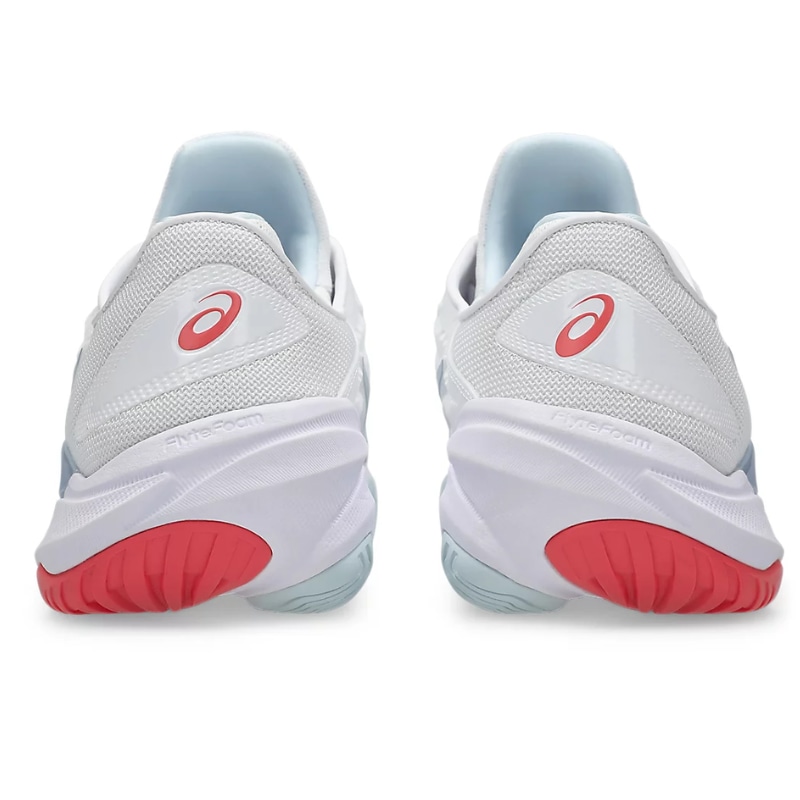 Giày Pickleball Asics Court FF 3 -  1042A220-107 - Trắng/Xám/Đỏ