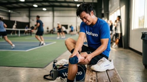 Chân nhức khi chơi pickleball do đâu và cần đổi giày không?