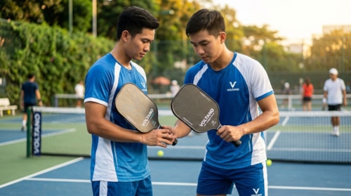 Vợt composite hay graphite pickleball? Chọn đúng cho bạn