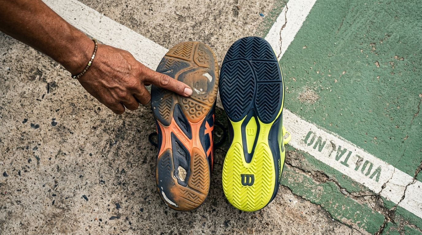 So sánh giày pickleball và giày cầu lông: tại sao giày cầu lông không thay thế hoàn toàn được cho sân pickleball?