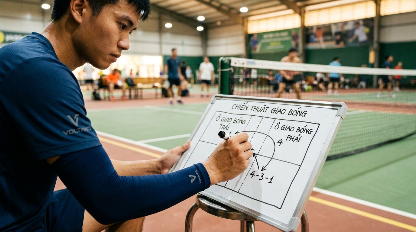 Cách tính điểm trong pickleball cho người mới: Vì sao hệ thống server-side out gây nhầm lẫn và cách nhớ đơn giản