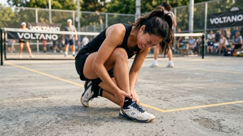 Tại sao cổ chân dễ bị chấn thương khi chơi pickleball?