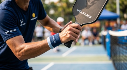 Cầm vợt pickleball đau cổ tay: nguyên nhân và cách sửa