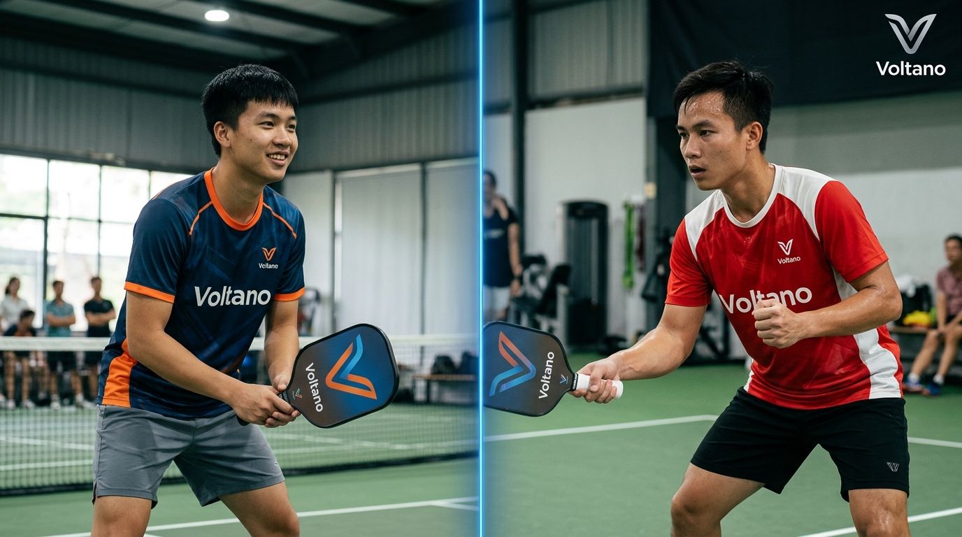 Tại sao cầm vợt pickleball sai cách làm cổ tay đau? Cách cầm đúng để chơi lâu dài