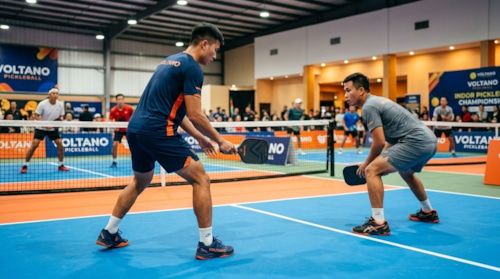 Chiến thuật stacking pickleball đôi: Học đúng cách, dùng đúng lúc