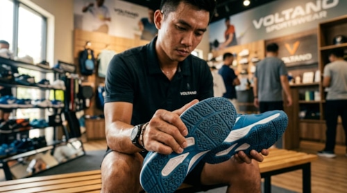 Giày pickleball đế cứng hay mềm — chọn sao cho đúng?
