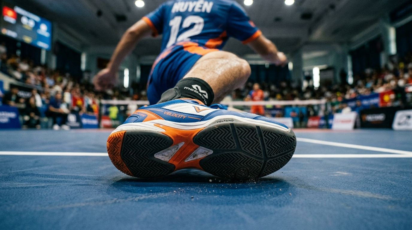 Giày pickleball nên có đế cứng hay mềm? So sánh ảnh hưởng đến cơ chân và hiệu suất