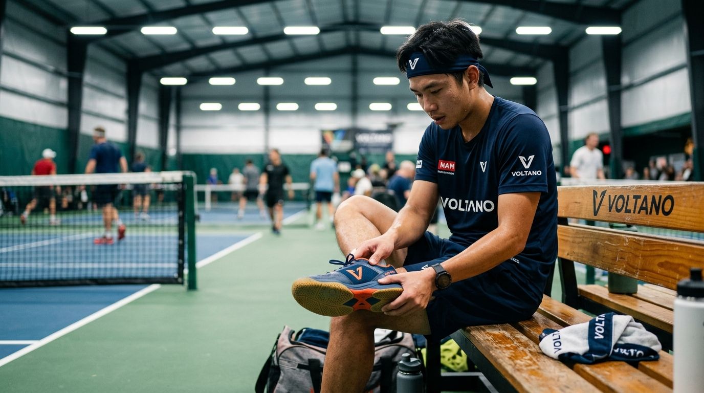 Giày pickleball nên có đế cứng hay mềm? So sánh ảnh hưởng đến cơ chân và hiệu suất