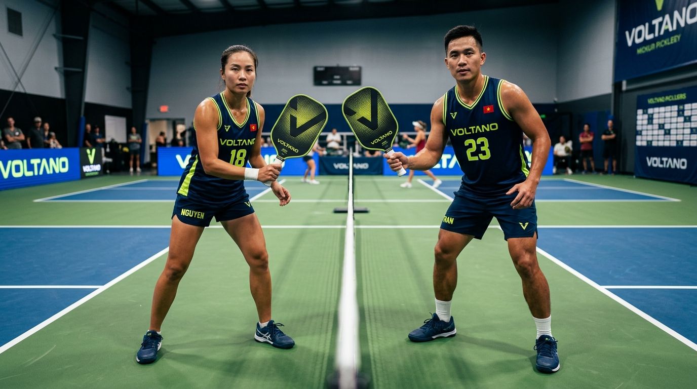 Chiến thuật stacking trong pickleball đôi: Khi nào nên dùng và điều kiện nào bắt buộc phải biết trước khi áp dụng?