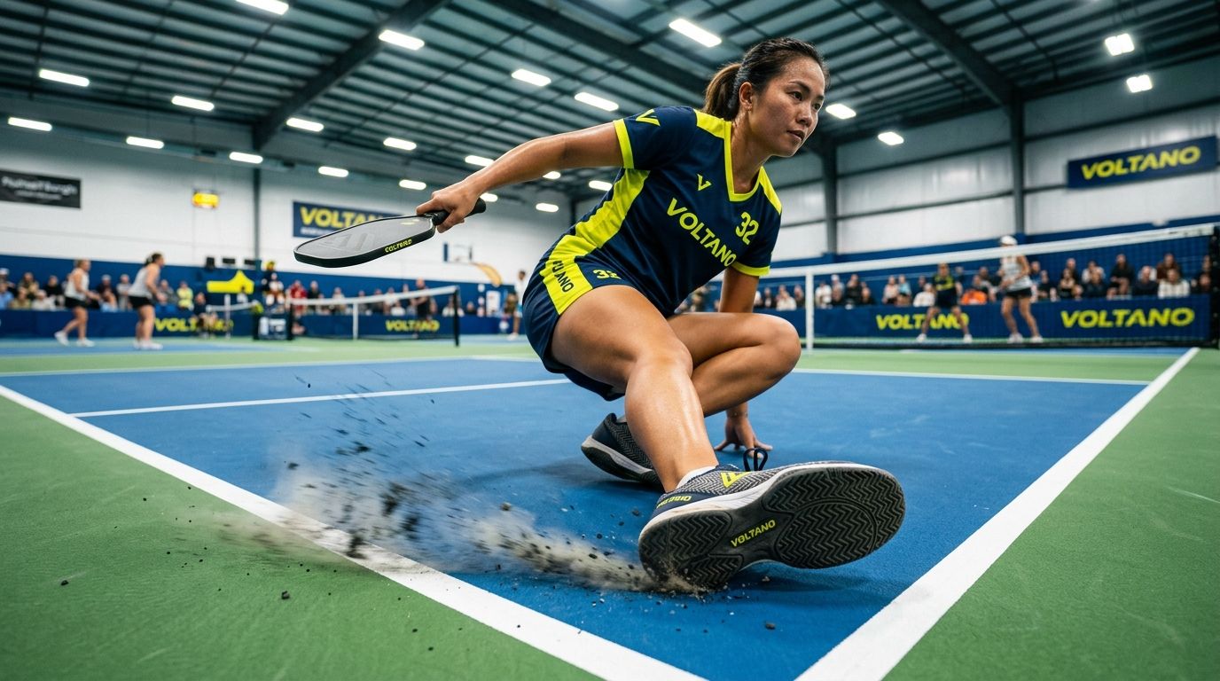 Giày pickleball cho sân trong nhà: Tại sao đế herringbone không phải lúc nào cũng là lựa chọn tốt nhất?