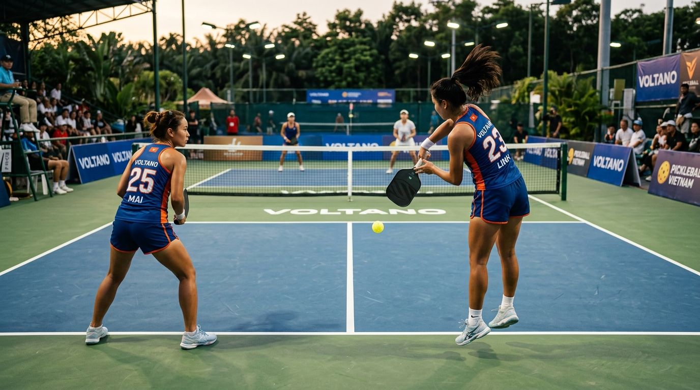 Làm sao để giao bóng pickleball có tốc độ và bất ngờ