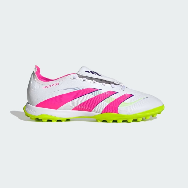 adidas Predator 25 League TF - Trắng/Hồng/Xanh - JS0385