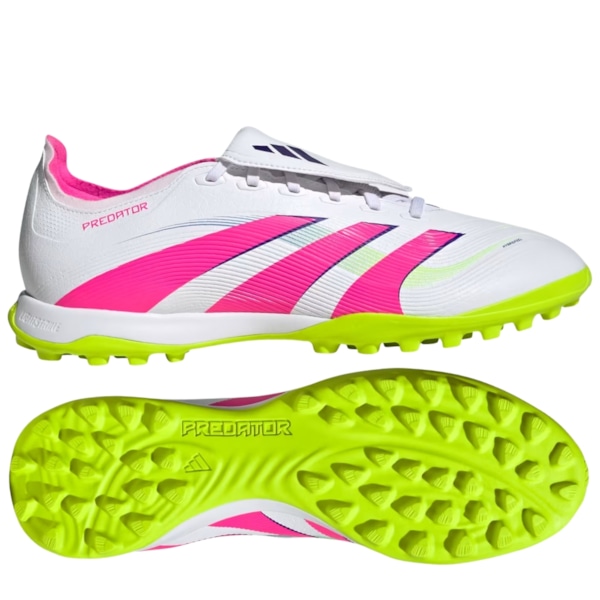 adidas Predator 25 League TF - Trắng/Hồng/Xanh - JS0385