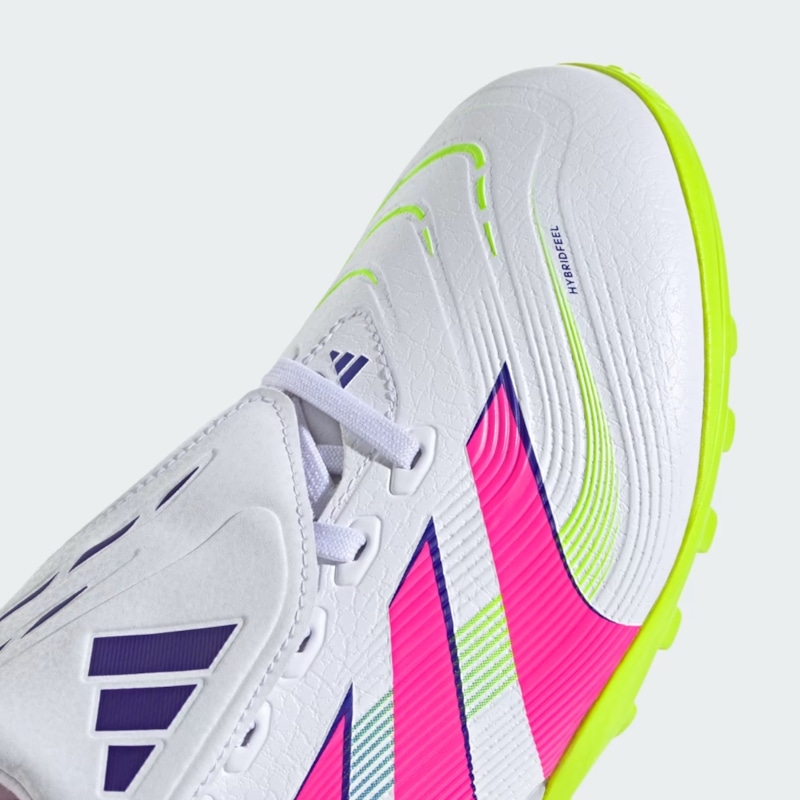 adidas Predator 25 League TF - Trắng/Hồng/Xanh - JS0385