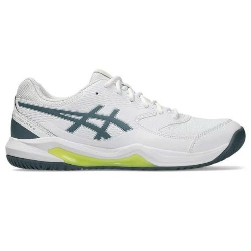Giày Pickleball Asics Gel Dedicate 8 1041A408-108 - White/Ironclad
