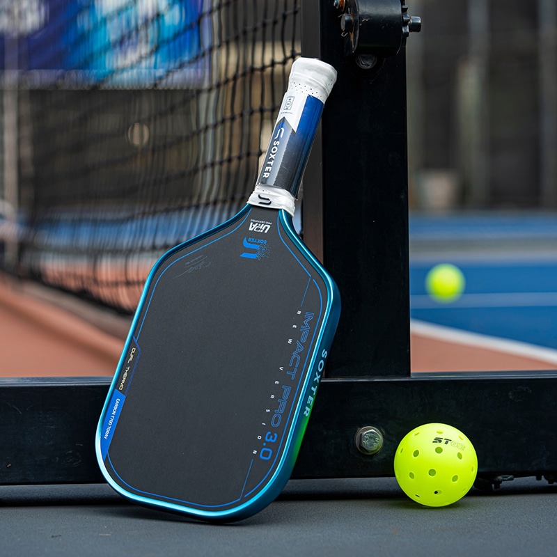 Vợt Pickleball Soxter Impact Pro 3.0 - Màu Xanh Ngọc