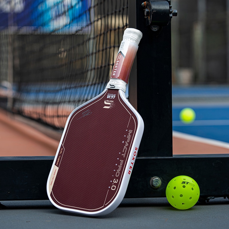 Vợt Pickleball Soxter Impact Pro 3.0 - Màu Đỏ Kevla