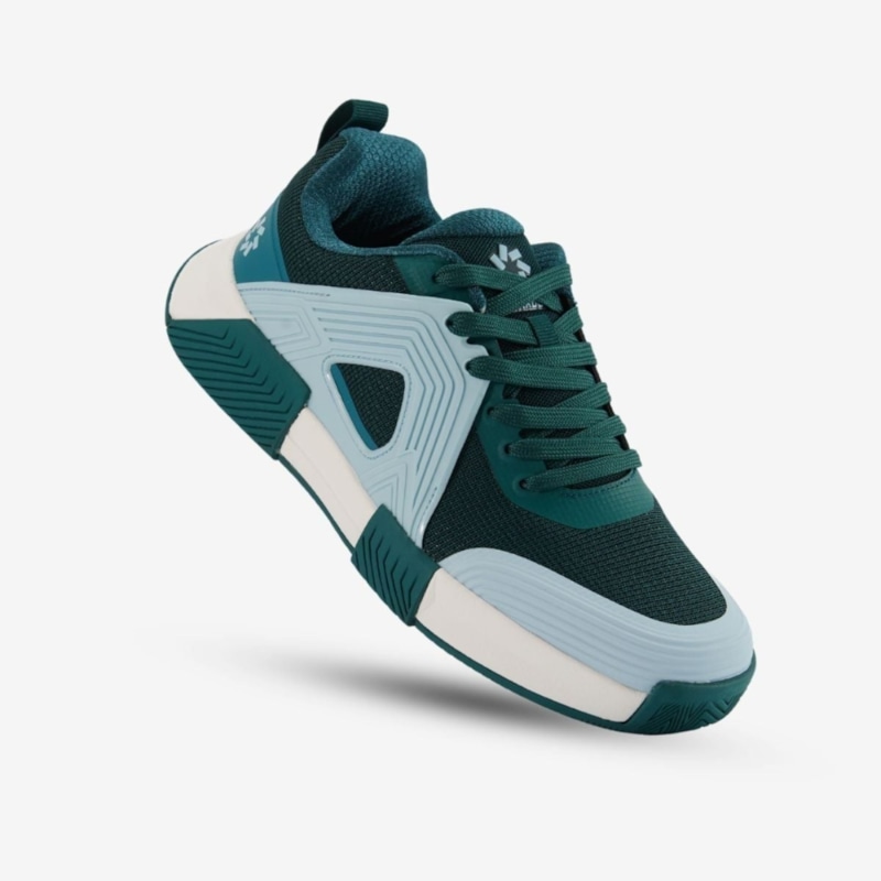 Giày Pickleball Jogarbola Vortex - Green/Baby Blue