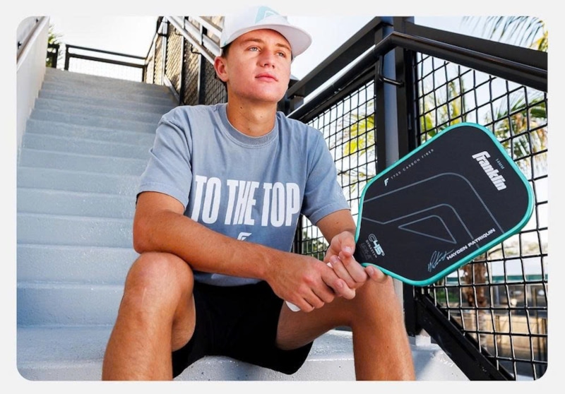 Vợt Pickleball Franklin C45 - Màu Xanh Min