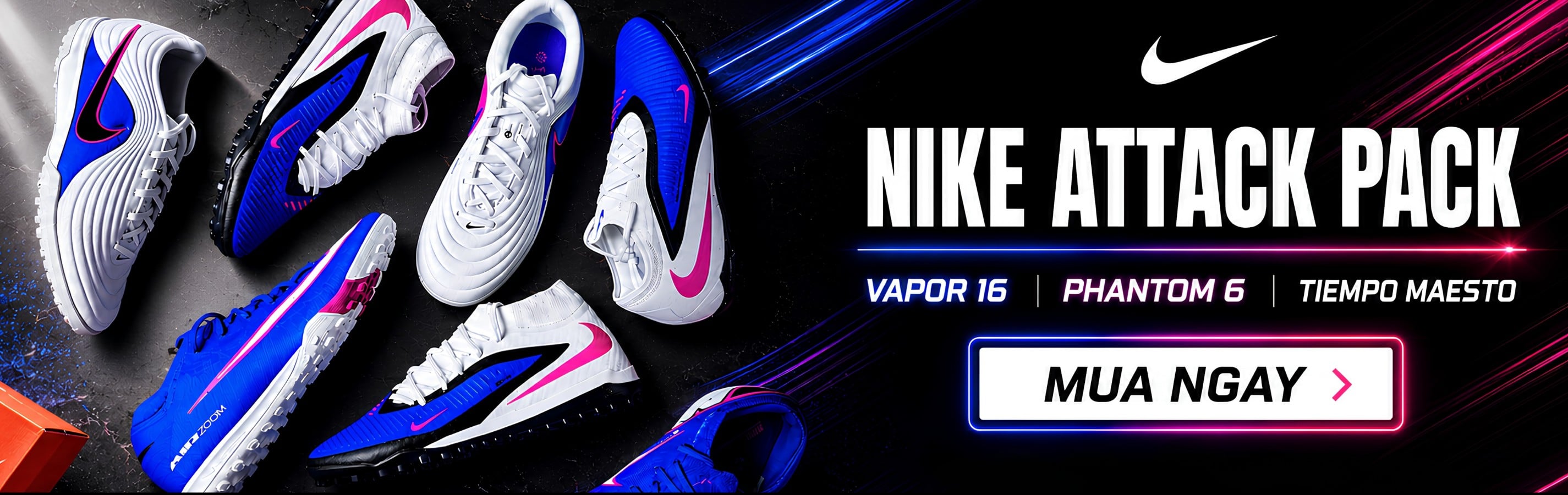Bộ sưu tập giày bóng đá Nike attack