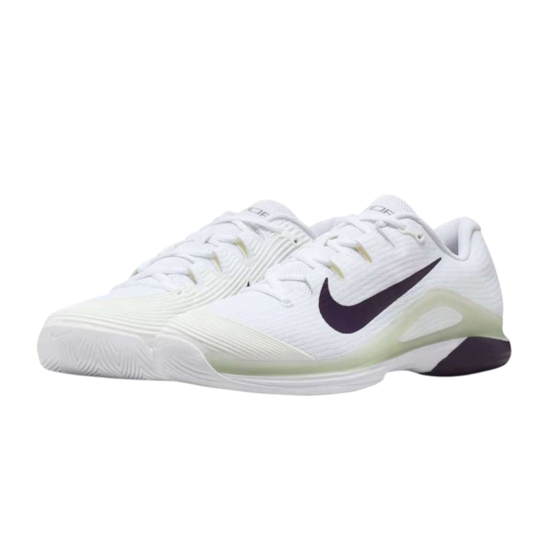 Giày Pickleball Nike Zoom Vapor 12 HC - FV5552108 - Trắng/Tím Khói