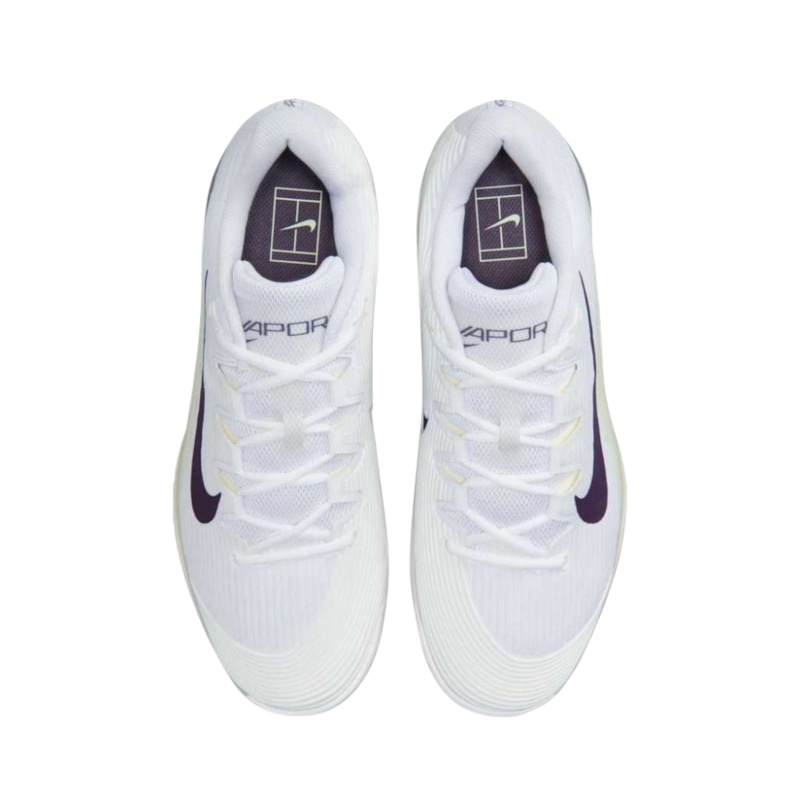 Giày Pickleball Nike Zoom Vapor 12 HC - FV5552108 - Trắng/Tím Khói