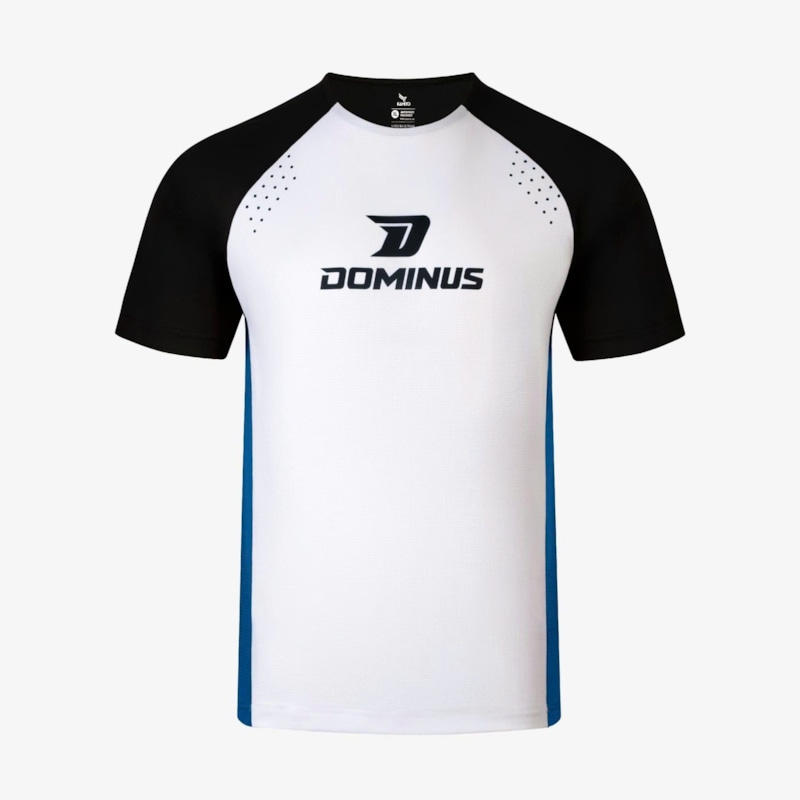 Áo Tshirt Pickleball Kamito Dominus KMAT261220 Trắng Đen