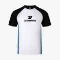Áo Tshirt Pickleball Kamito Dominus KMAT261220 Trắng Đen