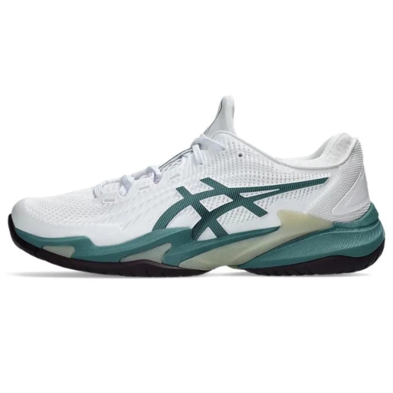 Giày Pickleball Asics Court FF 3 -1041A370-107 - Trắng/Xanh Rêu