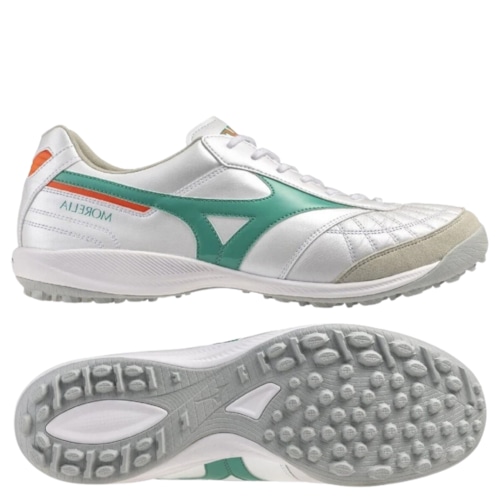 Mizuno Morelia Sala Japan TF - Trắng/Xanh/Cam - Q1GB260235