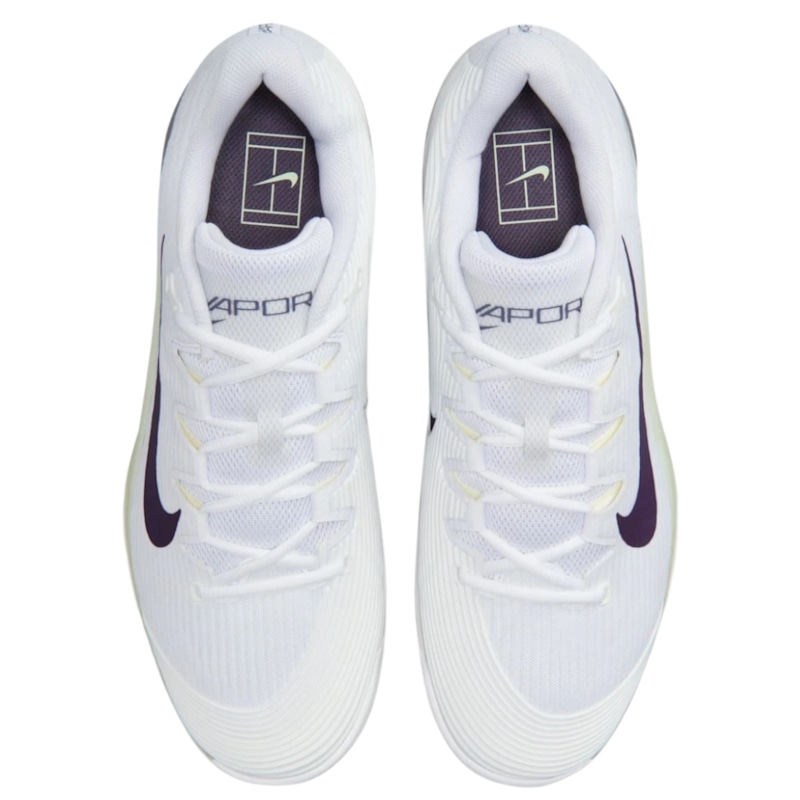 Giày Pickleball Nike Zoom Vapor 12 HC - FV5552-108 - Trắng/Tím
