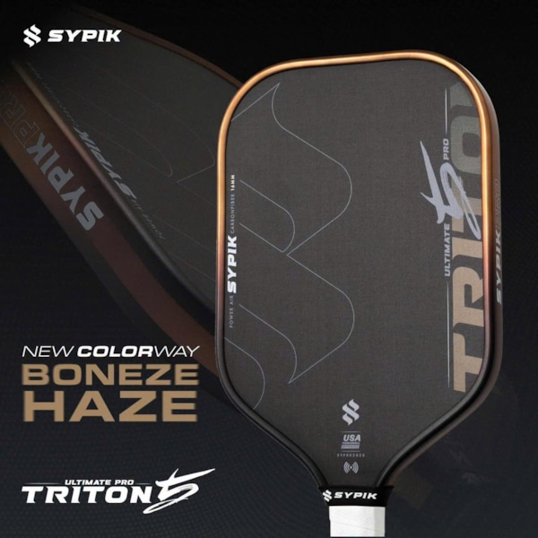 Vợt Pickleball Sypik Pro Tour Ultimate Triton 5 - Boneze Haze (Màu Đồng)
