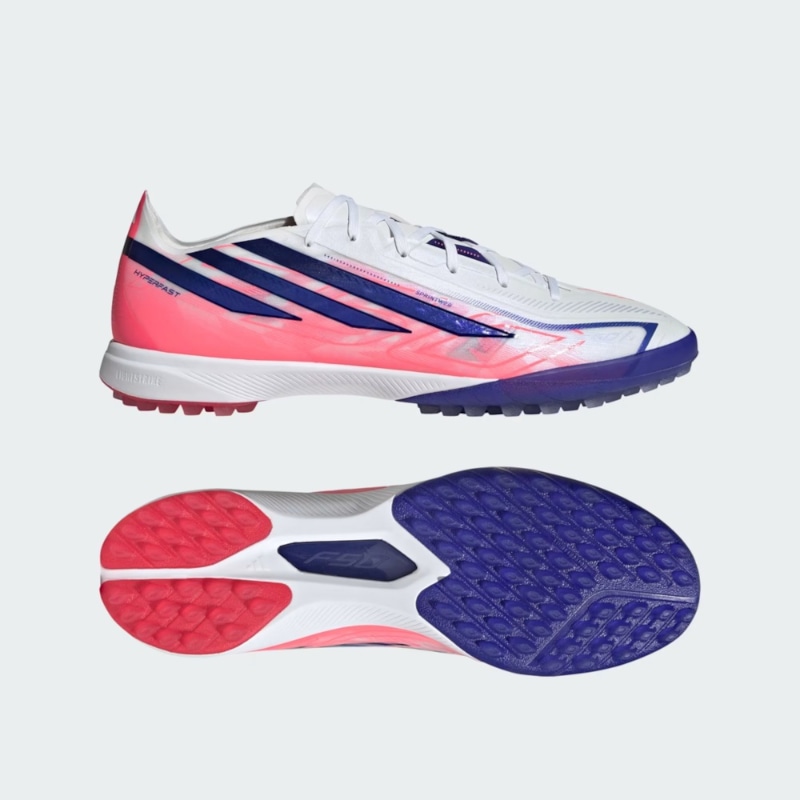 adidas F50 Hyperfast Pro TF - Trắng/Hồng/Xanh -  KJ6092