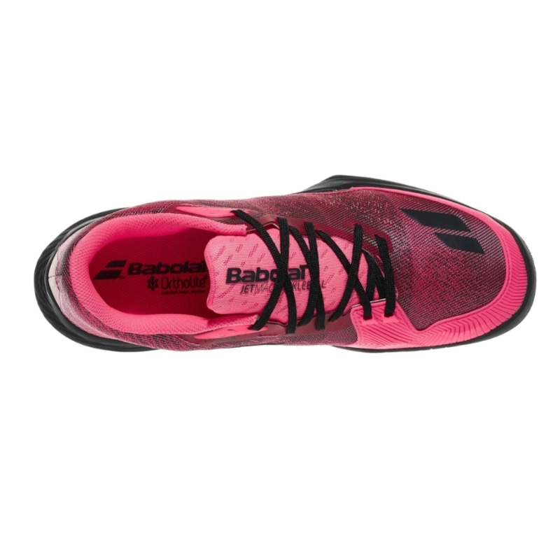 Giày Pickleball Babolat Jet Mach All Court - Hồng/Đen - BA3A0F26B932-5086