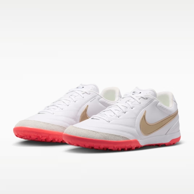 Nike Tiempo Ligera Pro TF - Trắng/Vàng/Đỏ - IB4477-101