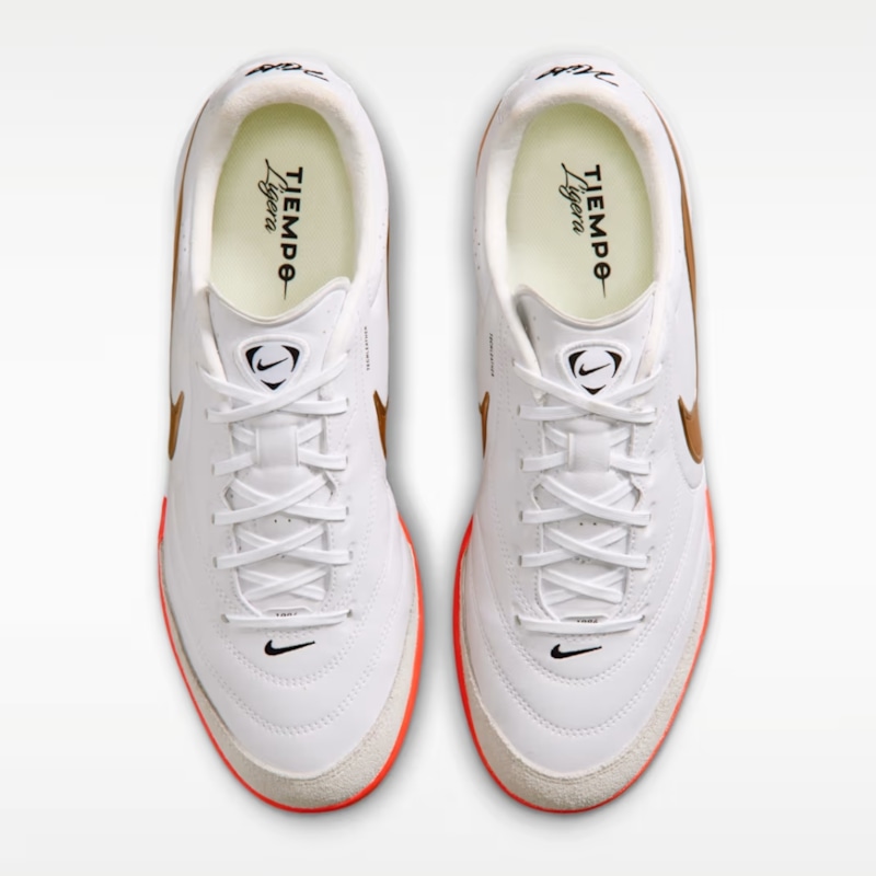 Nike Tiempo Ligera Pro TF - Trắng/Vàng/Đỏ - IB4477-101