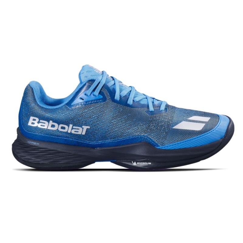 Giày Pickleball Babolat Jet Mach All Court - Xanh/Đen - 3A0S26B932-4113