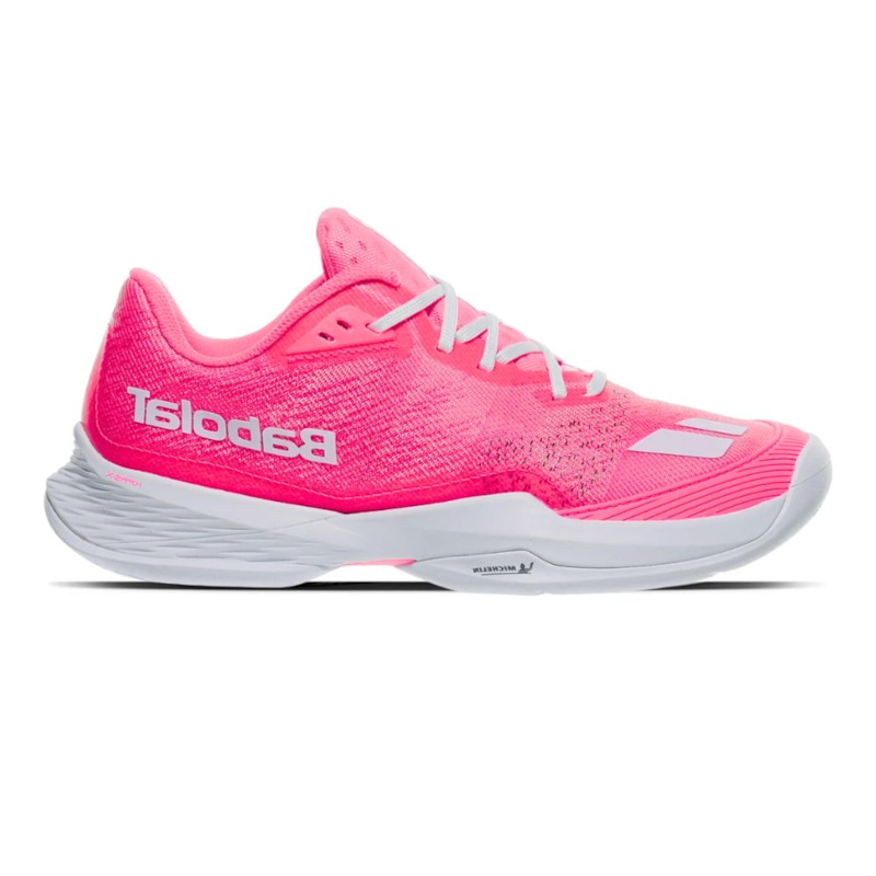 Giày Pickleball Babolat Jet Mach All Court - Hồng/Trắng - BA3A1F26B933-5087